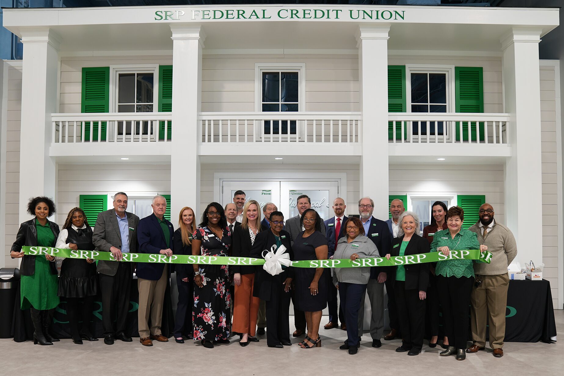 Ribbon-cutting of the SRP Federal Credit Union Boardroom at the J.A. Discovery Center