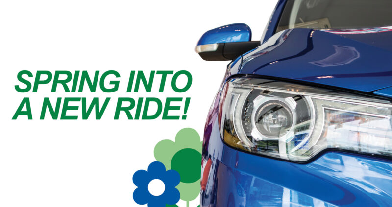 Spring Into A New Ride