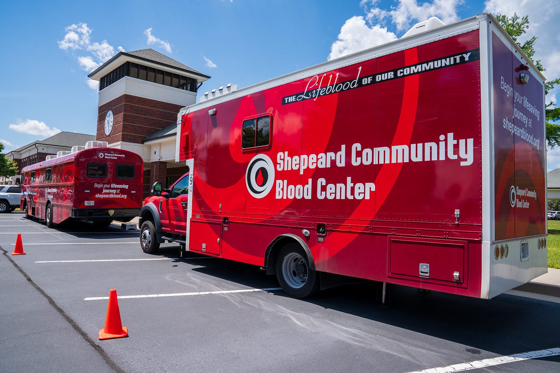Blood Drive Q2 2026 Shepeard Community Blood Center's mobile